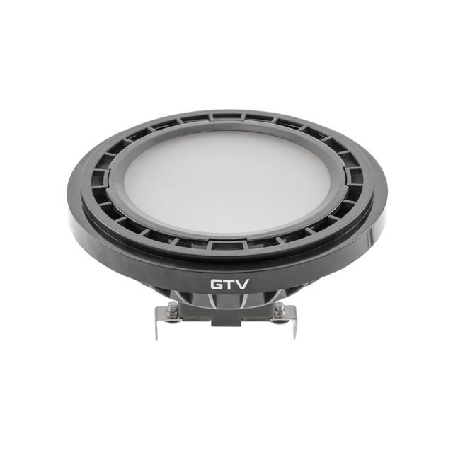 ŹRÓDŁO ŚWIATŁA LED, A-G, AR111, 4000K, G53, 12,5W, DC12V, 120°, 1250lm, CZARNY