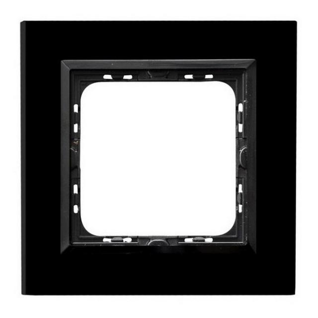SONATA Ramka pojedyncza - kolor czarne szkło R-1RGC/32/25
