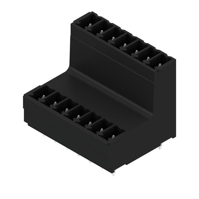 SCDV-THR 3.81/14/180G 3.2SN BK BX Wtyki PCB (złącza płyty), 3.81 mm, Liczba biegunów: 14, kąt odejścia: 180° /50szt./ 1035530000 WEIDMÜLLER