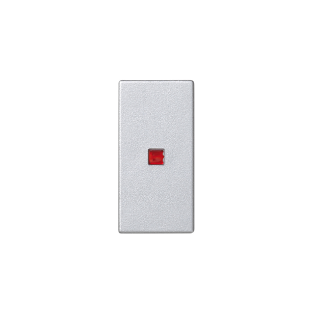 Simon Connect Klawisz 45x225 łącznika uniwersalnego z podświetleniem aluminium K115/8 KONTAKT