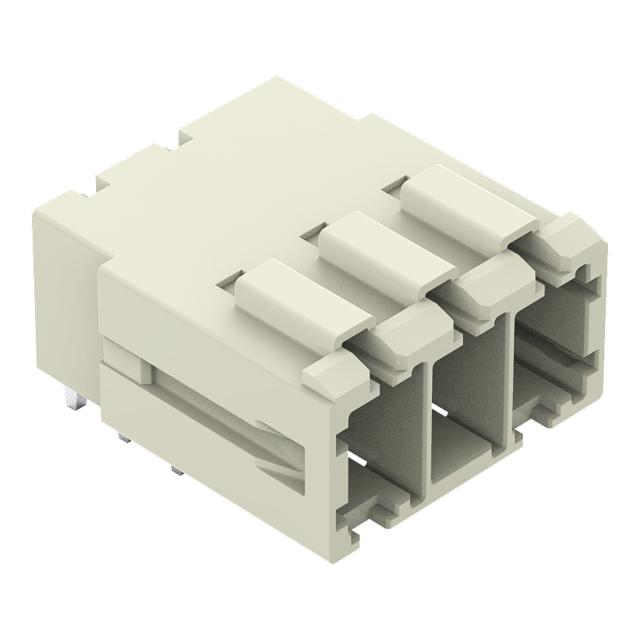 MCS-MAXI gniazdo 3-bieg. jasnoszare raster 7,62 mm