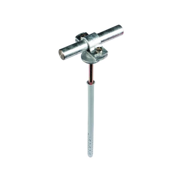 Wspornik do iglic 16 mm, z kołkiem 10 mm, do ścian z izolacją 110 mm, ZG