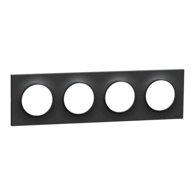 ODACE style Ramka poczwórna antracyt S54P708 Schneider