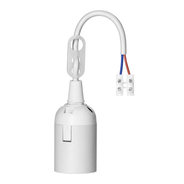 Oprawka remontowa E27, biała, zestaw 10 szt. LH/E27-30/W/PZ/10 ORNO