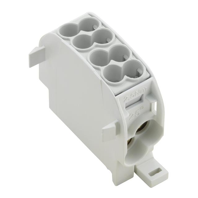 WPD 101 2X25/2X16 GY Zacisk rozdziału potencjału, złącze śrubowe, 1000, 152 A, Liczba biegunów: 1, Jasnoszary /5szt./ 1560730000 WEIDMÜLLER