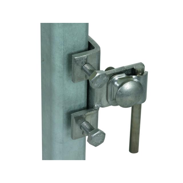 Zacisk krawędziowy 18-35 mm, do drutu 6-10 mm, stal nierdzewna NIRO