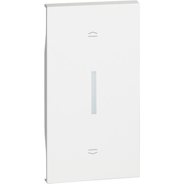Living Now - Klawisz Do Przycisku Rolet K4027 - 2 Moduły - Biel Bticino KW06M2 LEGRAND