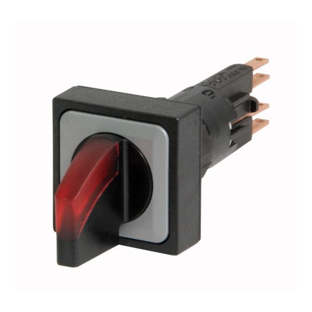 Q25LWK3R1-RT/WB PRZEŁĄCZNIK PODŚWIETLANY 3 POŁOŻENIA,CZERWONY