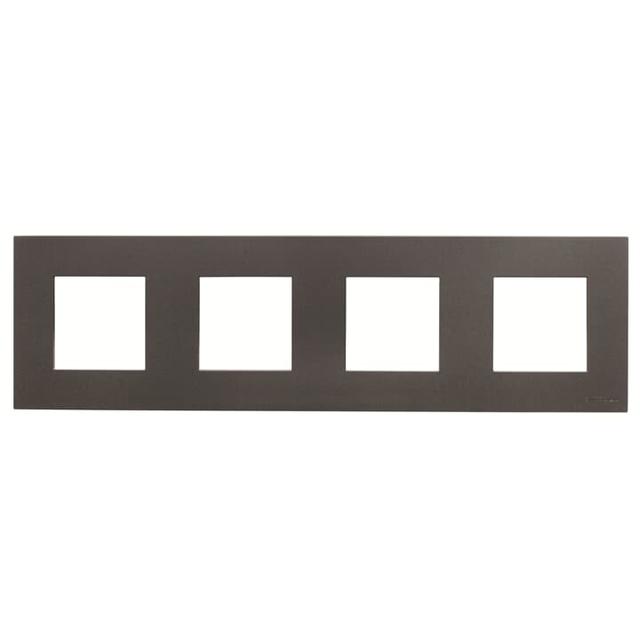 RAMKA BASIC 4-KROTNA 2+2+2+2-MOD -ZENIT-ANTRACYT 2CLA227410N1801 ABB