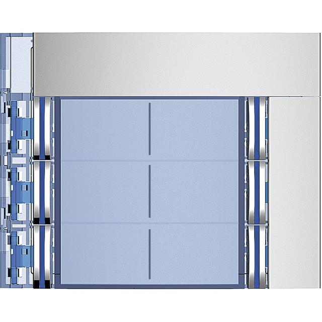 Sfera: Plakietka Modułu Z 2x4 Przyciskami - 2x3 Przyciski - Aluminium 352161 LEGRAND