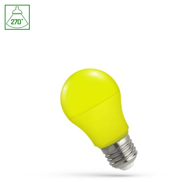LED GLS E-27 230V 4.9W YELLOW SPECTRUM