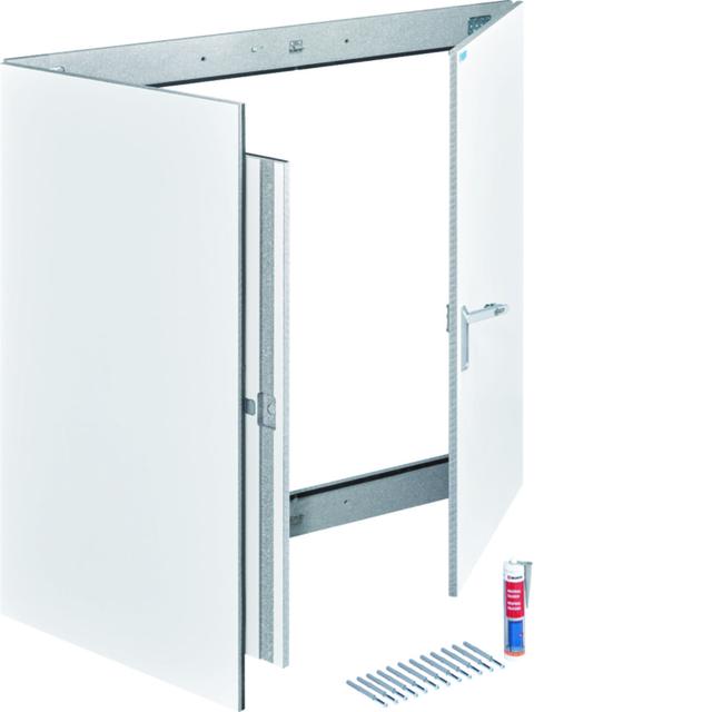 Drzwi osadzane naścienne ognioodporne F30/I30 1345x1545mm FB75WLN HAGER