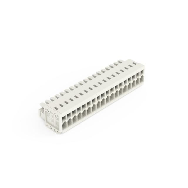 MCS-MINI Classic gniazdo 18-bieg. j-szare raster 3,5 mm /25szt./ WAGO