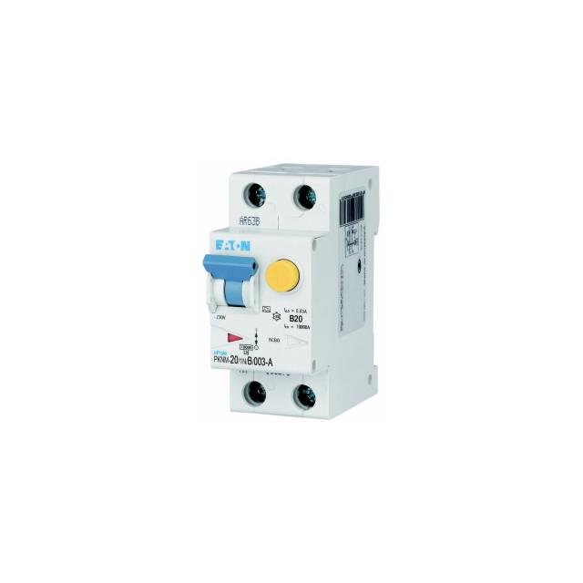 PKNM-20/1N/B/003-A-MW Wyłącznik różnicowonadprądowy 1P+N B20A 30mA typ A 236239 EATON