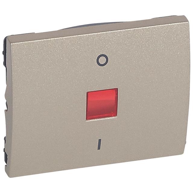 SISTENA LIFE KLAWISZ TITAN Z OZNACZENIEM 0-I DO ŁĄCZNIKA 2P, Legrand