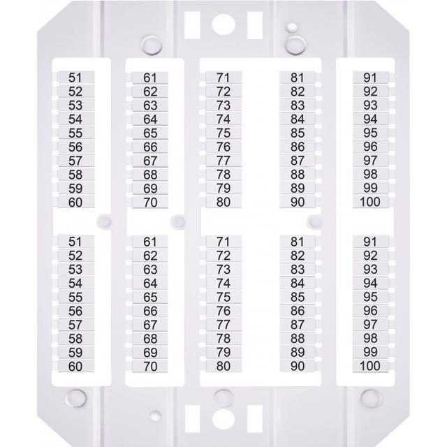 Oznacznik 51-100 (500 szt.) ESP-SHZ/1/51_100 003903198 ETI