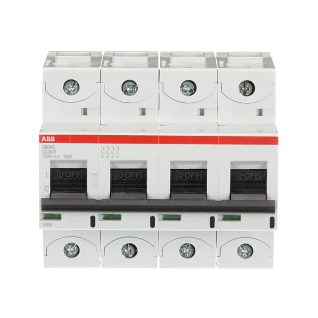 S804S-UCB40 Wyłącznik nadprądowy 50kA AC/DC 4P UCB40A 2CCS864001R1405 ABB