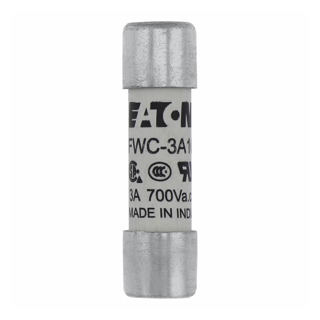 3AMP 700V AC UL FERRULE 10x38MM FUSE Wkładka szybka 3A AC 700V 10x38 mm aR UL FWC-3A10F EATON
