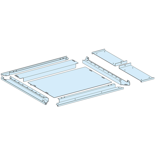 Rozdzielnice PrismaSet płyta dławicowa dwuczęściowa IP30 650+150x 600mm LVS08697 Schneider