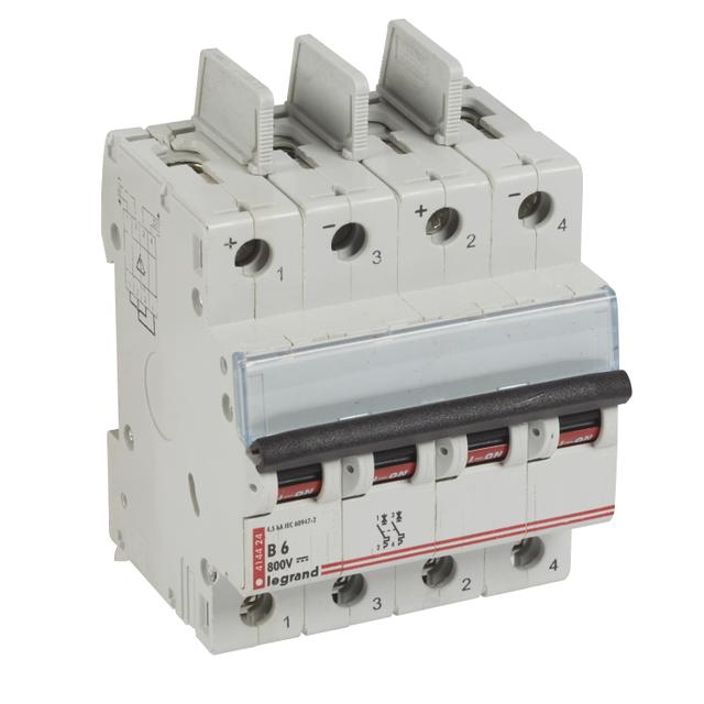 Wyłącznik Nadprądowy PV 2P 6A 800VDC 414424 LEGRAND