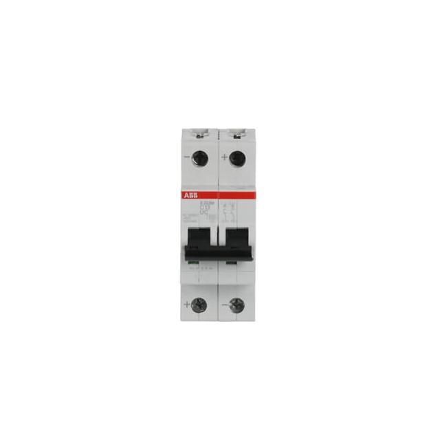 S202M-C13UC Wyłącznik nadprądowy 10kA AC/DC 2P C13A 2CDS272061R0134 ABB