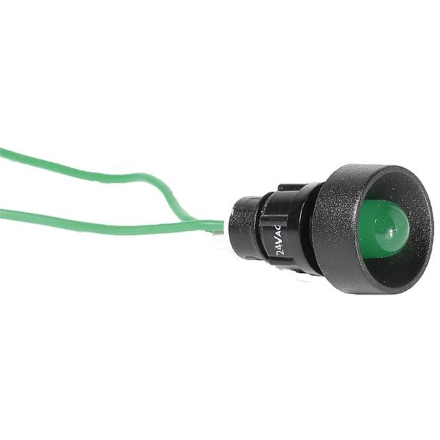 Lampka sygnalizacyjna LED D=10mm zielona 24V AC LS LED 10 G 24AC 004770807 ETI