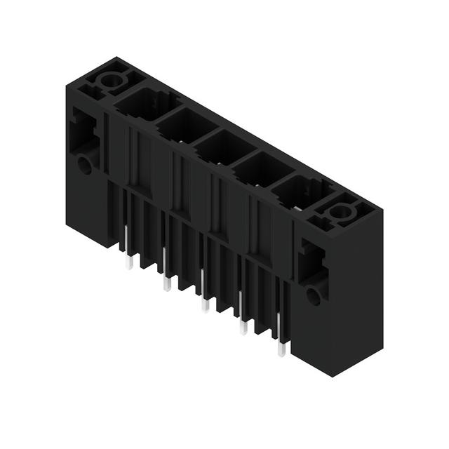 SU 10.16HP/05/180F 3.5AG BK BX Wtyki PCB (złącza płyty), 10.16 mm, Liczba biegunów: 5, kąt odejścia: 180° /24szt./ 1813680000 WEIDMÜLLER