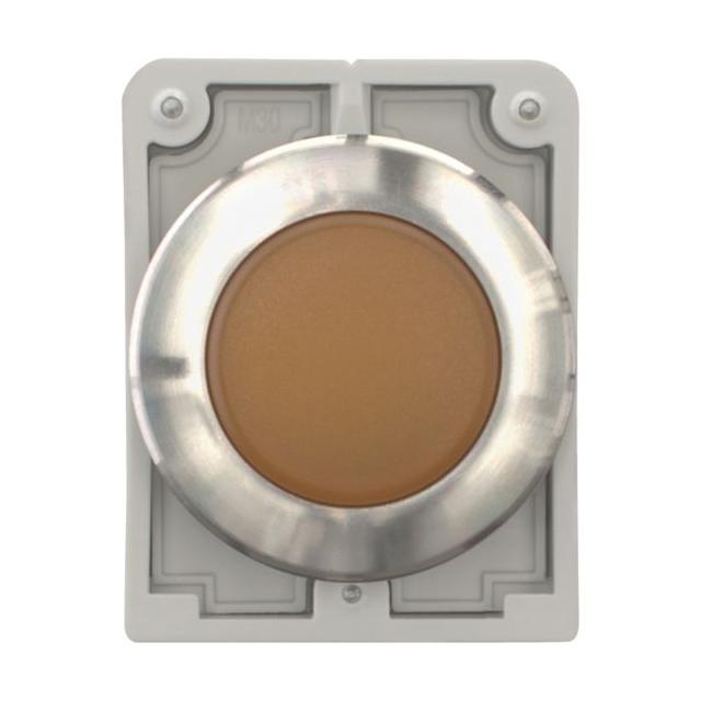 M30I-FL-A Lampka sygn. 30mm płaska,bursztynowa stal nierdzewna 188047 EATON