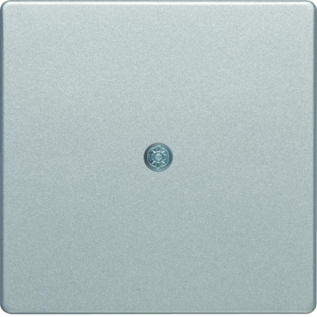 BERKER Q.x Płytka czołowa do przyłącza kablowego aluminium aksamit lakierowana 10196084 HAGER