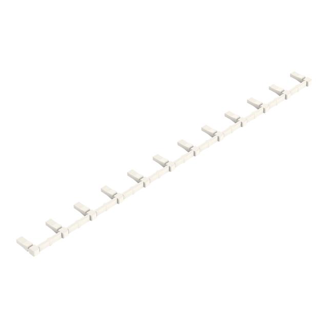 zaślepka do gniazda 12-torowa biała