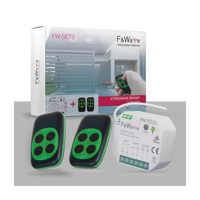 Zaprogramowany zestaw FW-TO1S1 + 2x FW-KEY FW-SET3 F&F