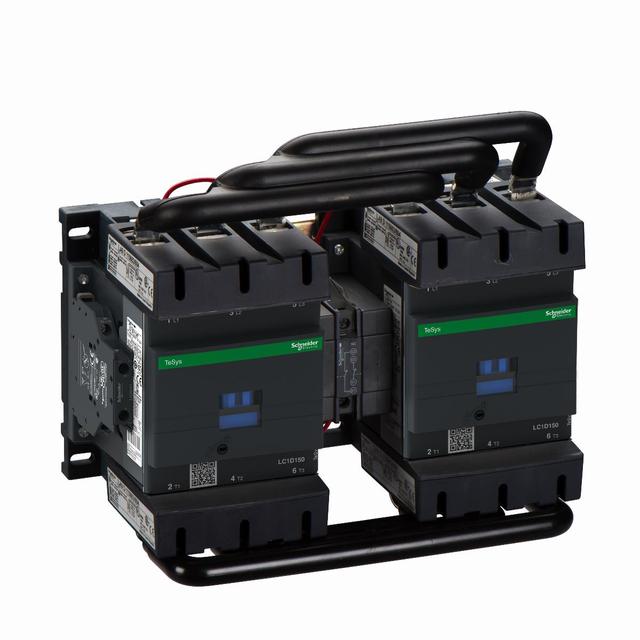 Układ nawrotny TeSys D AC3 150A 3P 1NO 1NC cewka 380VAC zaciski skrzynkowe