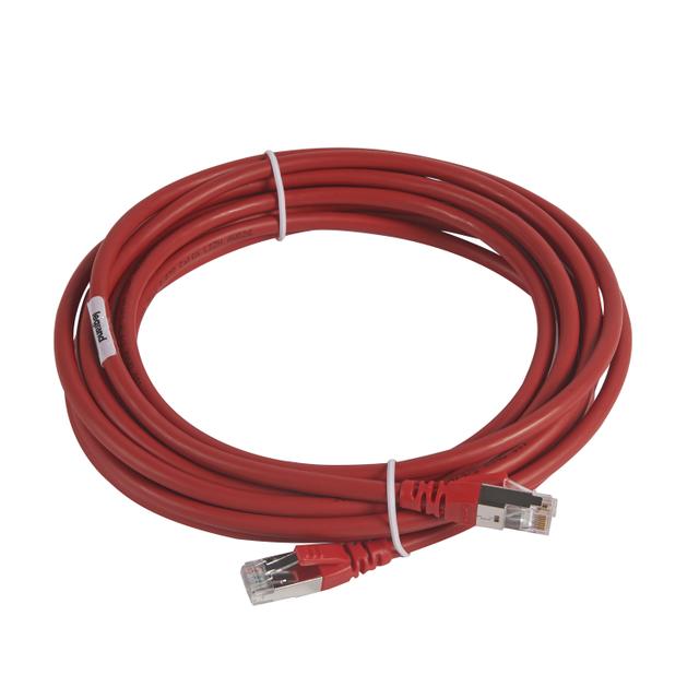 Lcs Kabel Krosowy Kat. 6A S/Ftp 5M Ls0H Czerwony 051873 LEGRAND