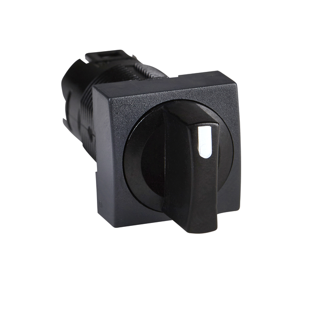 Harmony XB6 Przełącznik 2 położeniowy czarny stabilny kwadratowy ZB6CD22 Schneider