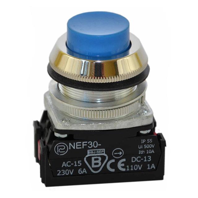 Przycisk NEF30-W2Y niebieski W0-NEF30-W 2Y N PROMET