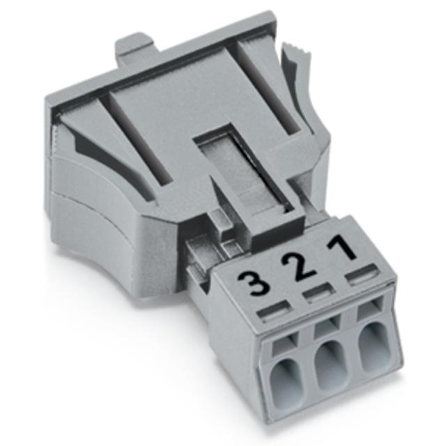 WINSTA MINI wtyk 3-torowy SnapIn szary /50szt./ WAGO