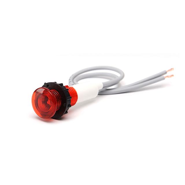 Lampka sygnalizacyjna 10mm 220V czerwona