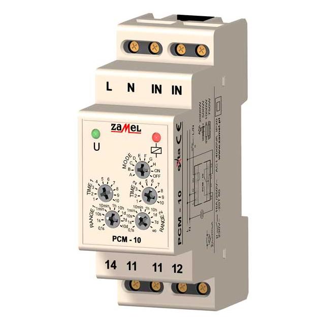 PRZEKAŹNIK CZASOWY 230V AC TYP: PCM-10