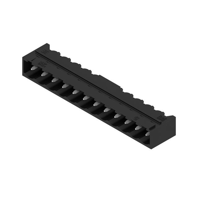 SL-SMT 5.08HC/12/90G 3.2SN BK BX Wtyki PCB (złącza płyty), 5.08 mm, Liczba biegunów: 12, kąt odejścia: 90° /50szt./ 1780280000 WEIDMÜLLER