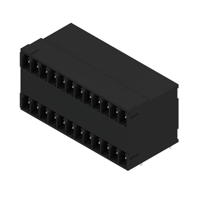 SCD-THR 3.81/24/90G 3.2SN BK BX Wtyki PCB (złącza płyty), 3.81 mm, Liczba biegunów: 24, kąt odejścia: 90° /50szt./ 1973830000 WEIDMÜLLER