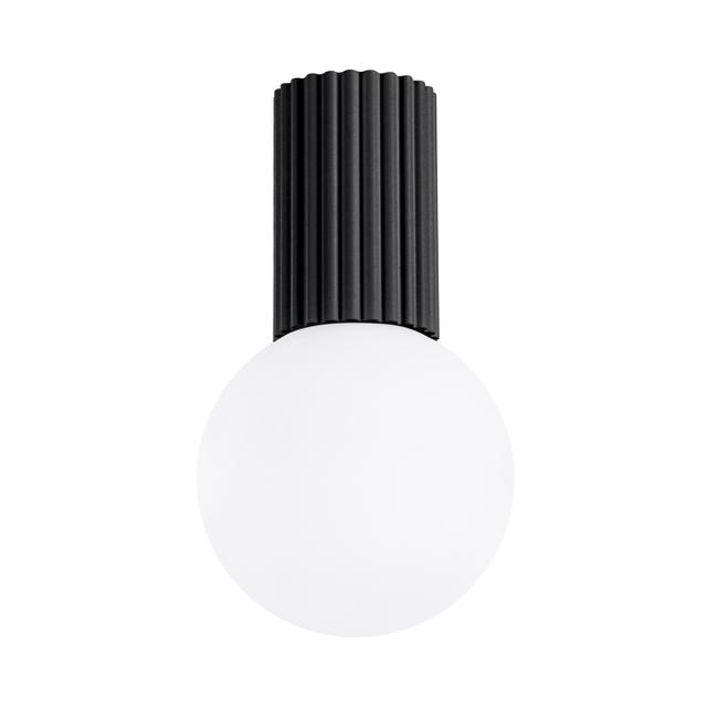 Plafon HALO czarny IP44