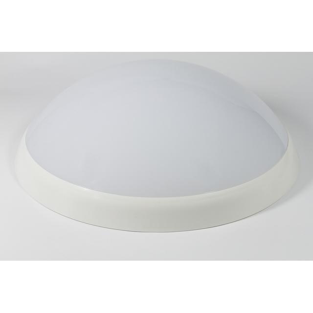 Oprawa PANTERA biała 75W E27 IP44 IK10 biały pierścień klosz mleczny