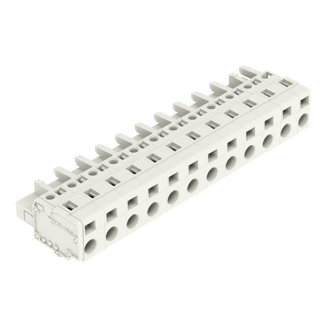 Gniazdo MCS‑MIDI Classic 12‑biegunowe jasnoszare raster 7,5mm 721‑212/008‑000 /25szt./ WAGO