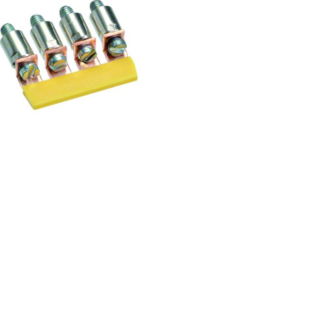 Mostek izolowany 4mm2 4-krotny KWJ04B4 HAGER