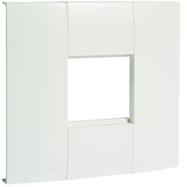 tehalit.LFF Ramka 1-krotna 45x45mm do LFFxxx110, biały LFF71H1109016 HAGER
