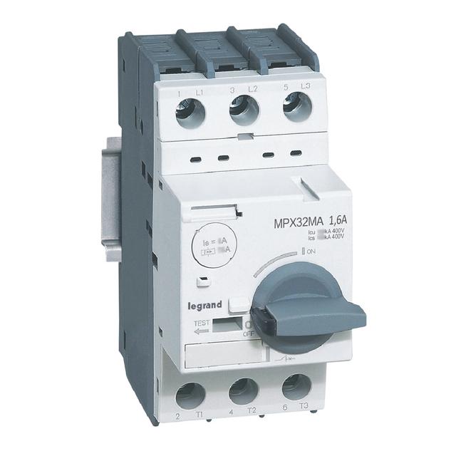 Wyłącznik Silnikowy 3P 1,6-20,8A Wyzwalacz Magnetyczny Mpx3 32Ma 417345 LEGRAND