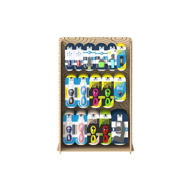 Ekspozytor EXC Mobile - 16 pozycji 108 sztuk produktów EKS-EXC-fullmix-16 ORNO