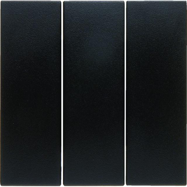 BERKER B.X Klawisze do łącznika 3-klawiszowego antracyt mat 16651606 HAGER