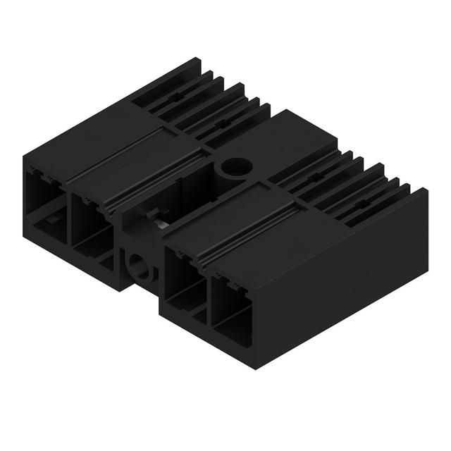 SV 7.62HP/04/90MSF3 3.5SN BK BX Wtyki PCB (złącza płyty), 7.62 mm, Liczba biegunów: 4, kąt odejścia: 90° /48szt./ 1048580000 WEIDMÜLLER
