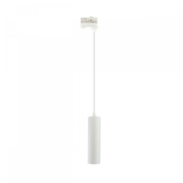 OPRAWA MADARA MINI II GU10 ZWIS NA SZYNOPRZEWÓD 3F 230V IP20 fi55*200mm BIAŁY kabel 1m